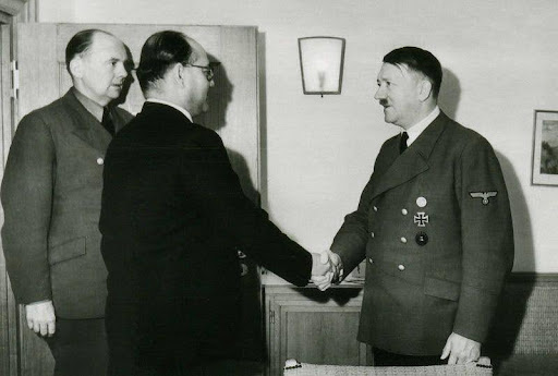 Netaji Subhas Chandra Bose meeting Adolf Hitler